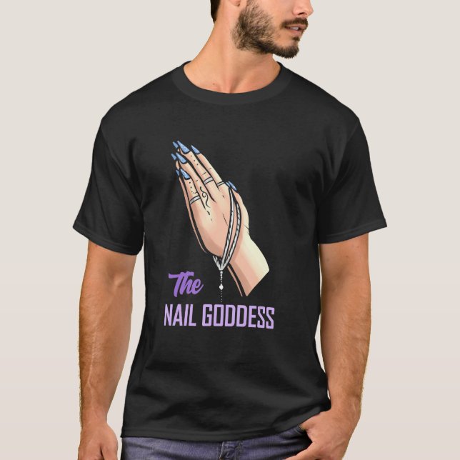 Nagel guddess Nagel Tech T Shirt (Framsida)