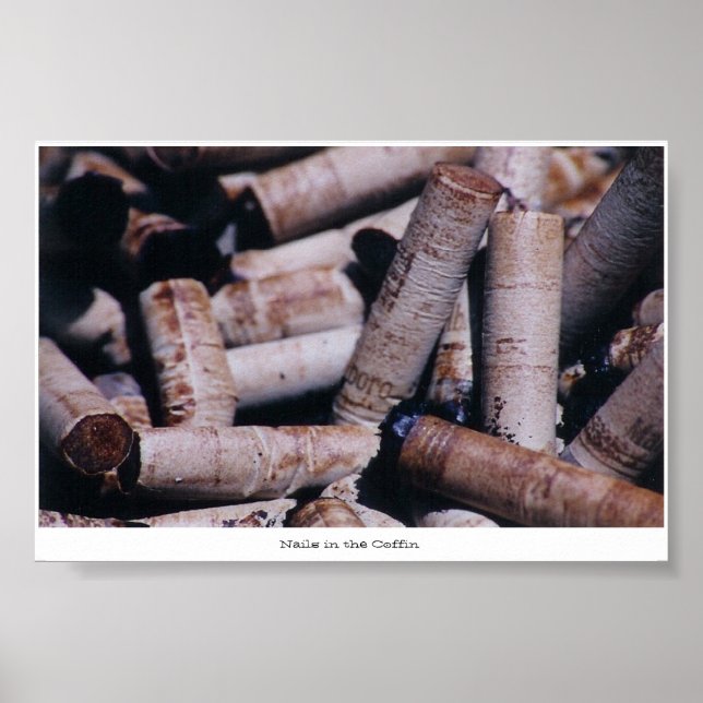 Nagel i Koffinen Poster (Framsidan)