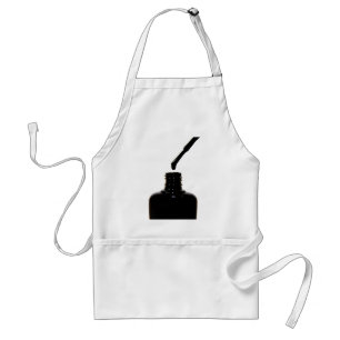 Nagel polsk Apron Förkläde