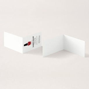 Nagel polska Minimalistisk Visitkort