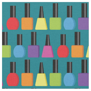Nagel polska Salon Stylist Rainbow Färger Tyg