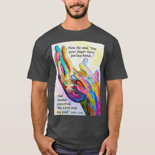 Nagel Prints i Hans Händer T Shirt