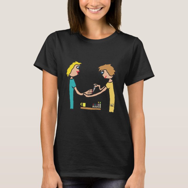 Nagel Pub Salon Technician T Shirt (Framsida)