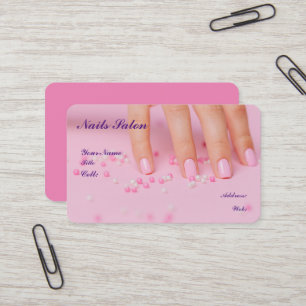 NAGEL SALON VISITKORT