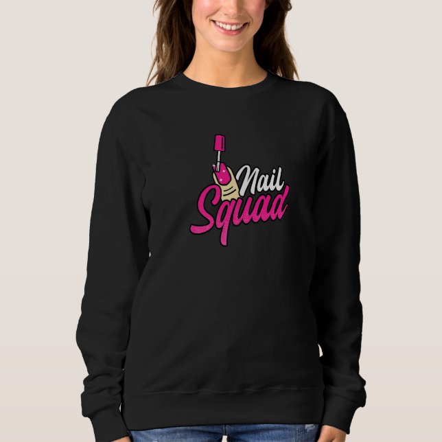 Nagel Squad Nagel Tech T Shirt (Framsida)