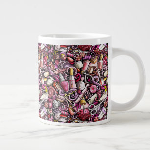 Nagel Studio Mönster Jumbo Mugg
