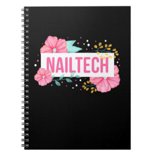 Nagel Tech Blomma Anteckningsbok