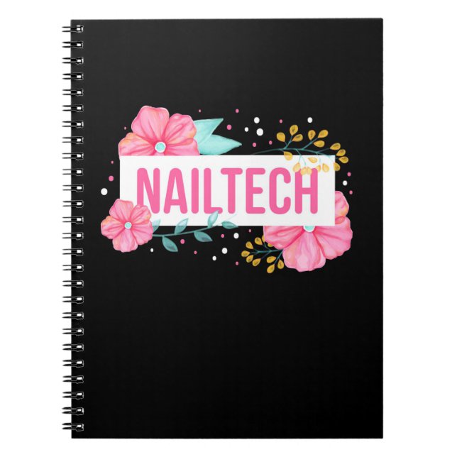 Nagel Tech Blomma Anteckningsbok (Framsidan)