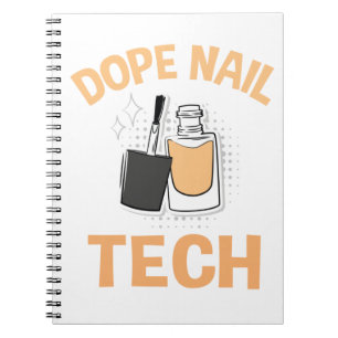 Nagel Tech Manicurist, Nagel Polska Design Noteboo Anteckningsbok