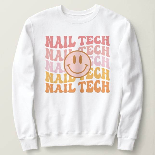 Nagel Tech, Nagel Tech Appreciation Gift, Manicuri T Shirt (Design framsida)