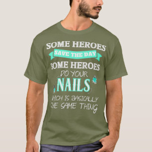 Nagel Tech Shirt for Women Funny Nail Technician T