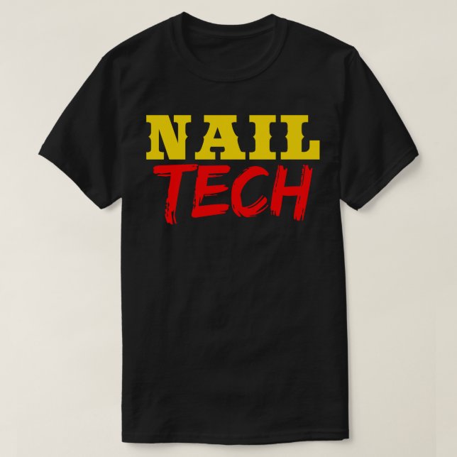Nagel Tech T Shirt (Design framsida)