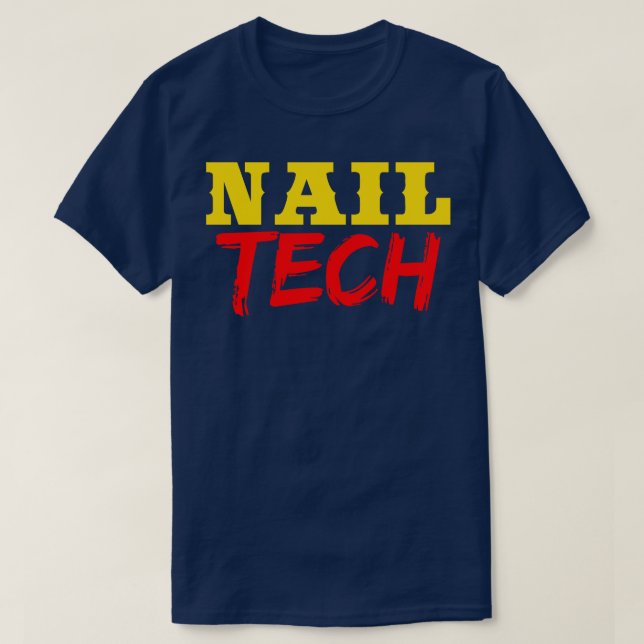Nagel Tech T Shirt (Design framsida)