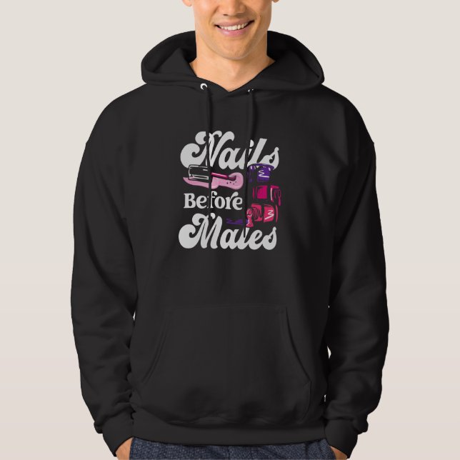 Nagel Tech Work Uniform Nagel polska 2 Hoodie (Framsida)