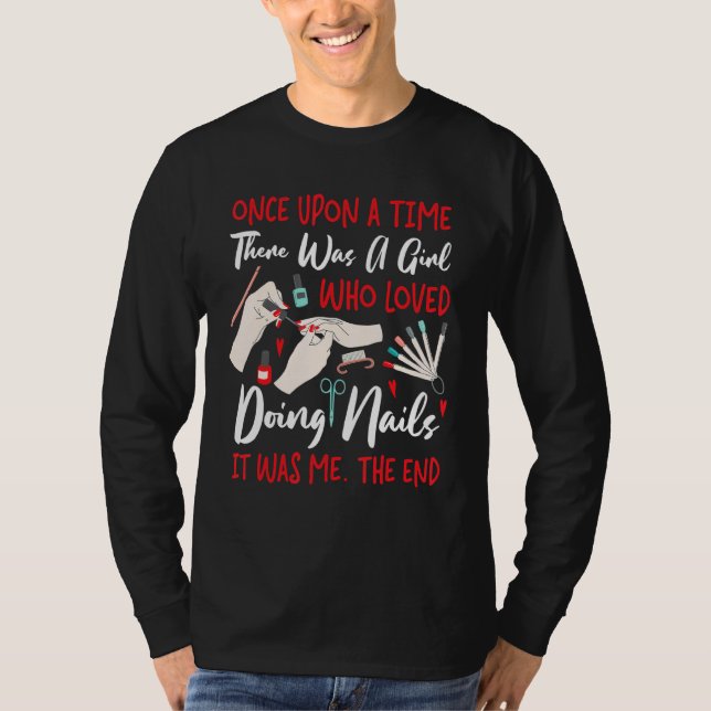 Nagel Tech Work Uniform Nagel polska T Shirt (Framsida)
