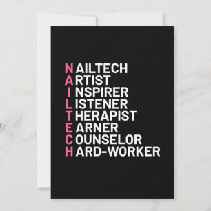 Nagelfullständig Inspiratör Inbjudningar