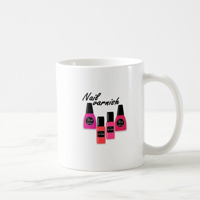 Nagellack Kaffemugg (Höger)