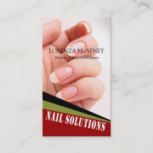 Nagellösningar - tekniker för ManicurePedicureSp Visitkort