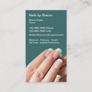 NagelManicurevisitkortar Visitkort