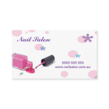 Nagelsalongvisitkort