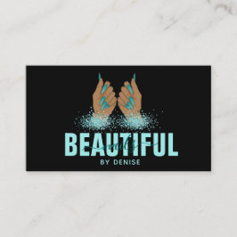 nagelsalonist nagel-tekniker visitkort