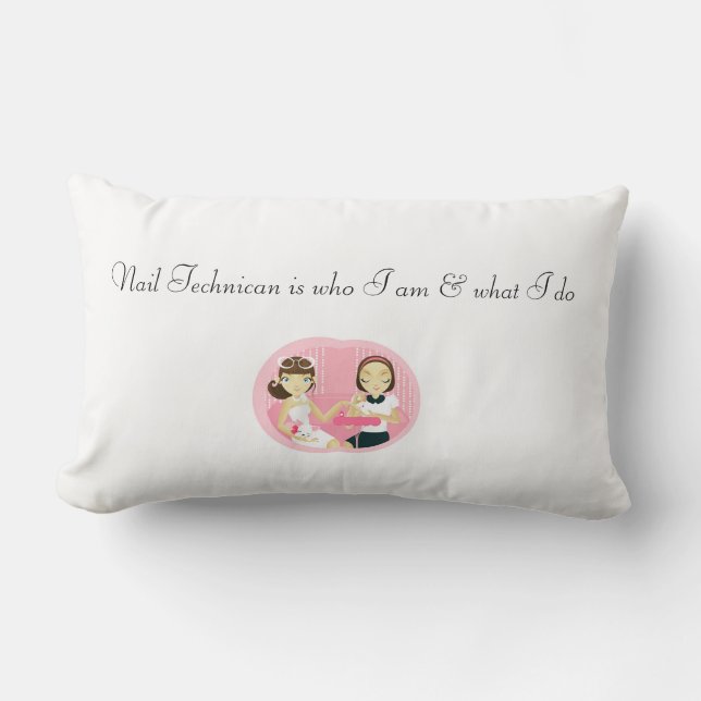 Nageltech kudder lumbarkudde (Framsida)