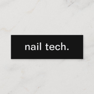 NagelTechvisitkort Mini Visitkort