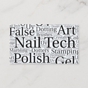 Nageltechvisitkort Visitkort