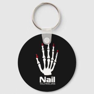 Nageltekniker Nyckelring