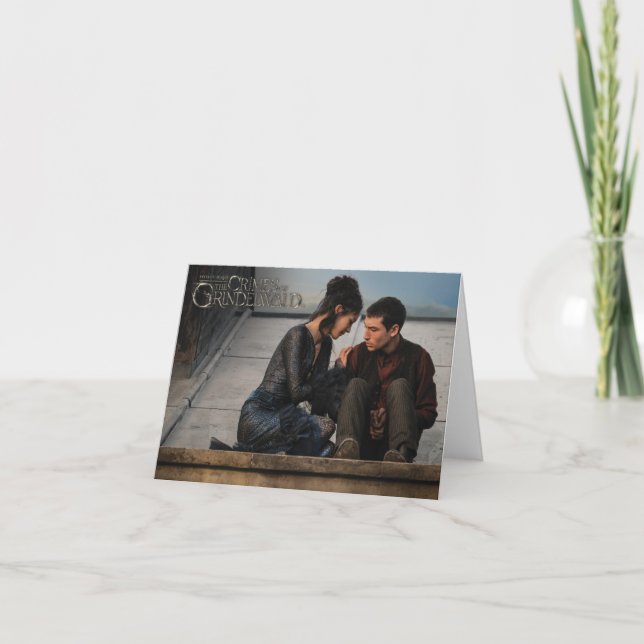 Nagini & Credence Photo Kort (Framsida)