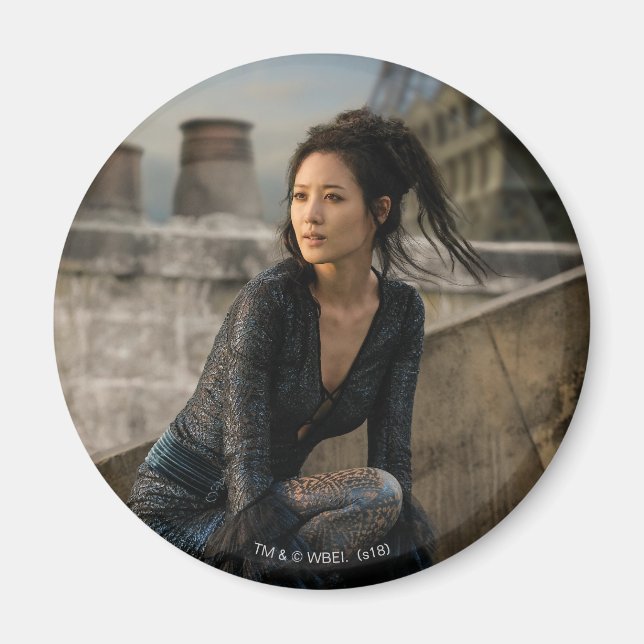 Nagini på Rooftop Photo Magnet (Framsidan)