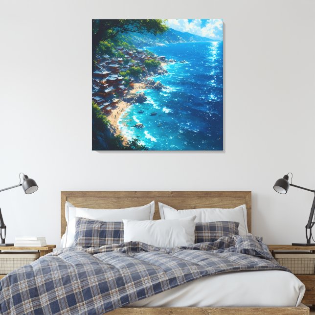 Nagisa no Yume “Dröm om stranden” Canvastryck (Insitu (sovrum))