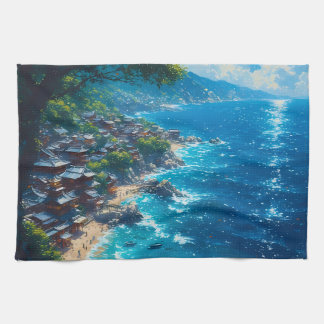 Nagisa no Yume “Dröm om stranden” Kökshandduk
