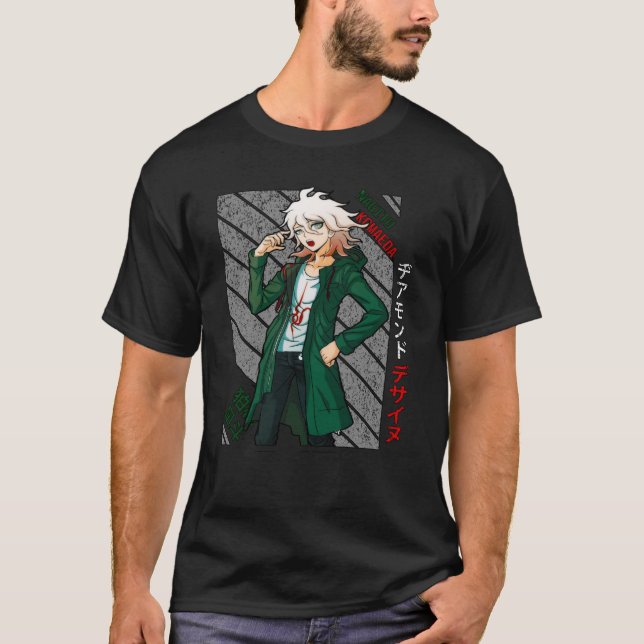 Nagito Komaeda Toppen Dangan Ronpa 2 Essential T Shirt (Framsida)