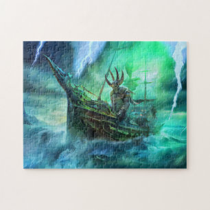 Naglfarskeppet vid Ragnarök Pussel