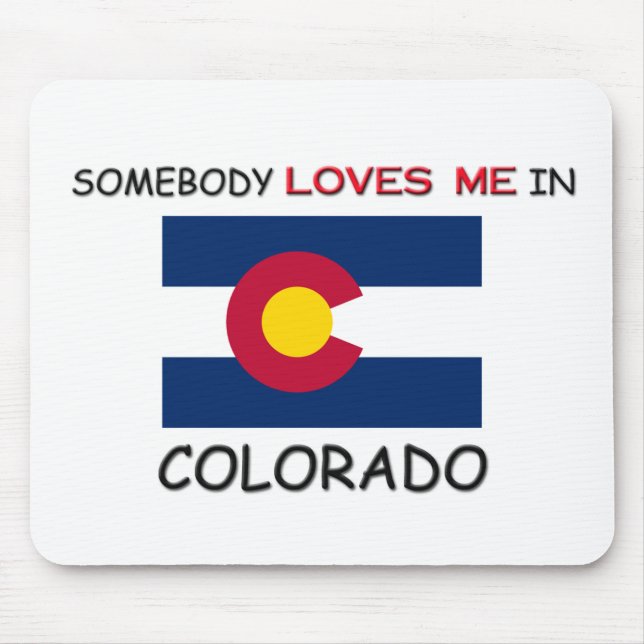 Någon älskar mig i COLORADO Musmatta (Framsidan)