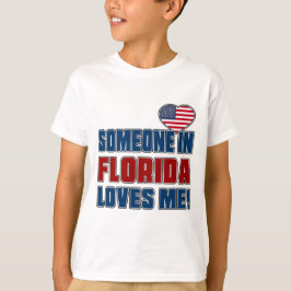 NÅGON ÄLSKAR MIG I FLORIDA TEE SHIRT