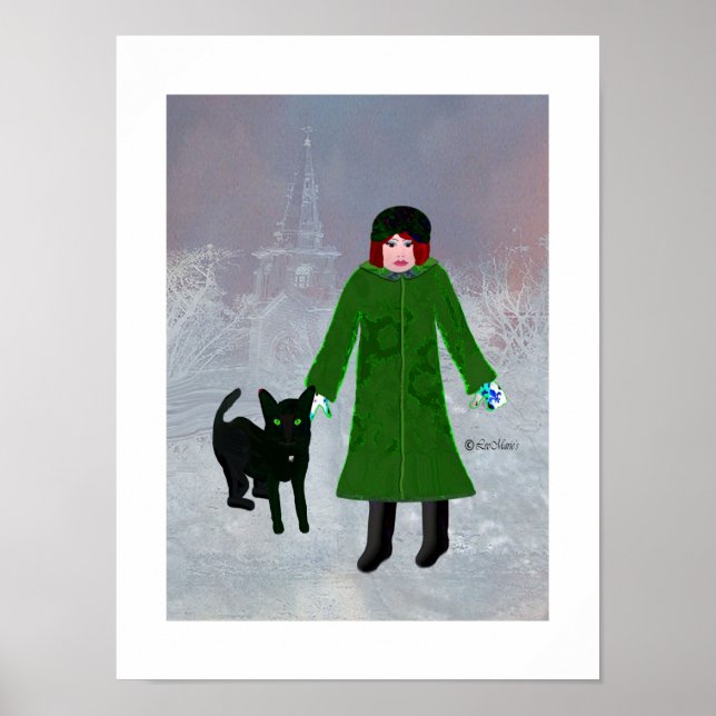 Någon älskar mig LeeMarie's kreativa design Poster (Framsidan)