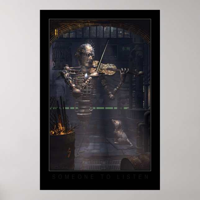 Någon att lyssna på poster (Framsidan)