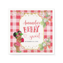 Någon Berry Sweet Strawberry Girl Shower