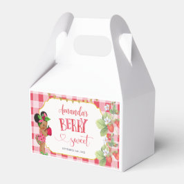 Någon Berry Sweet Strawberry Girl Shower Presentaskar