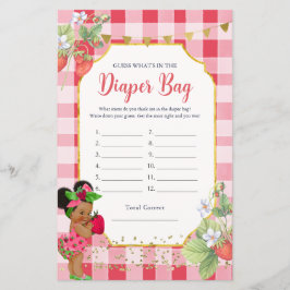Någon Berry Sweet Strawberry Whats in Diaper Bag