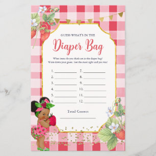 Någon Berry Sweet Strawberry Whats in Diaper Bag
