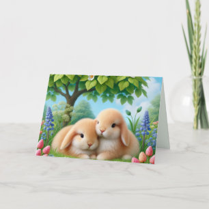 Någon Bunny Kärlek du Cute Helgkort