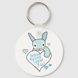 Någon Bunny Kärlek du ger Nyckelring