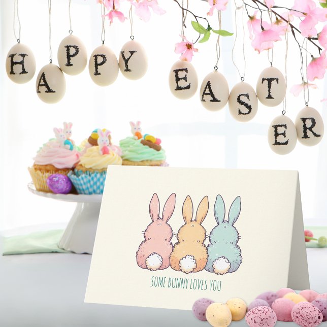 Någon Bunny Kärlek You Helgkort (Skapare uppladdad)