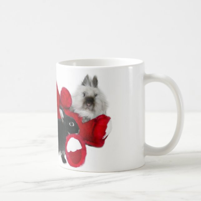 Någon Bunny Kärlek You Kaffemugg (Höger)