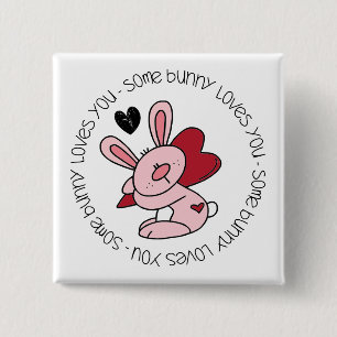 Någon Bunny Kärlek You Knapp