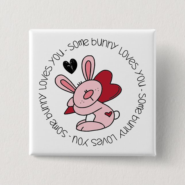 Någon Bunny Kärlek You Knapp (Framsida)