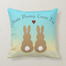 Någon Bunny Kärlek You Kudde